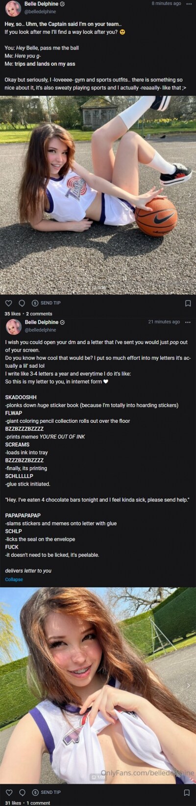 Belle Delphine Post #150