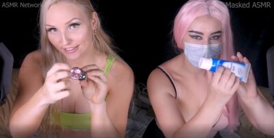 Masked ASMR & ASMR Network Butt Plug Massage